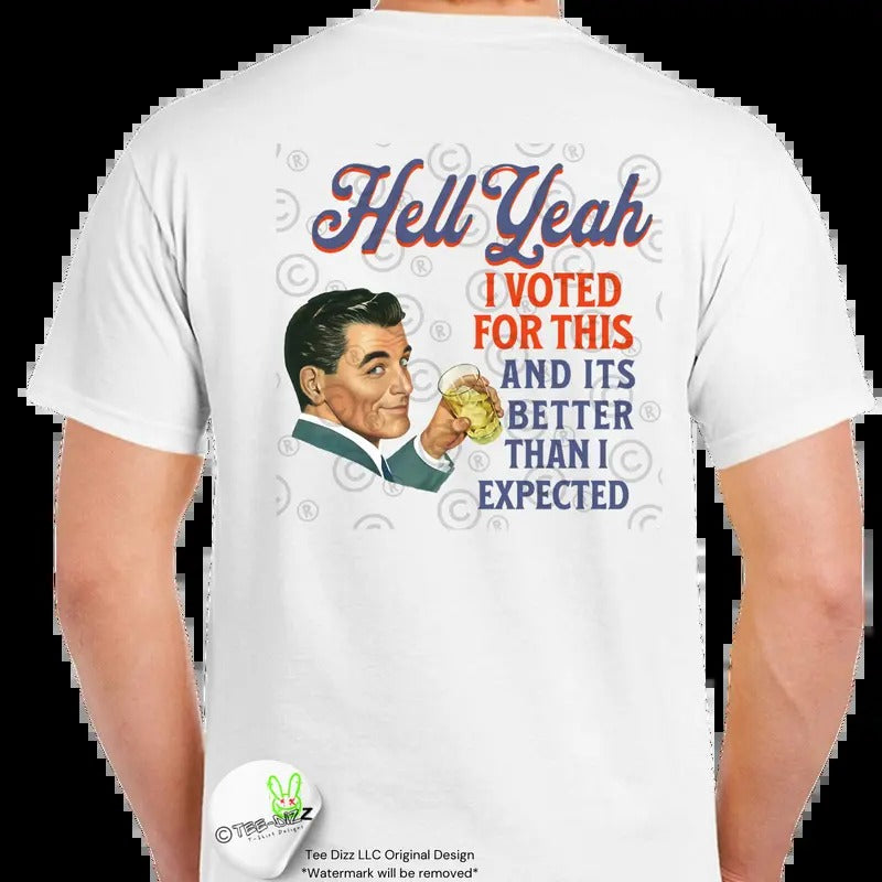 I Voted This Funny Casual T-Shirts