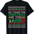 I Want Is Yarn X Mas Ugly T-Shirts