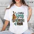 I Will Sing Goodness God Casual Crew Neck Short Sleeve Tops Perfect T-Shirts