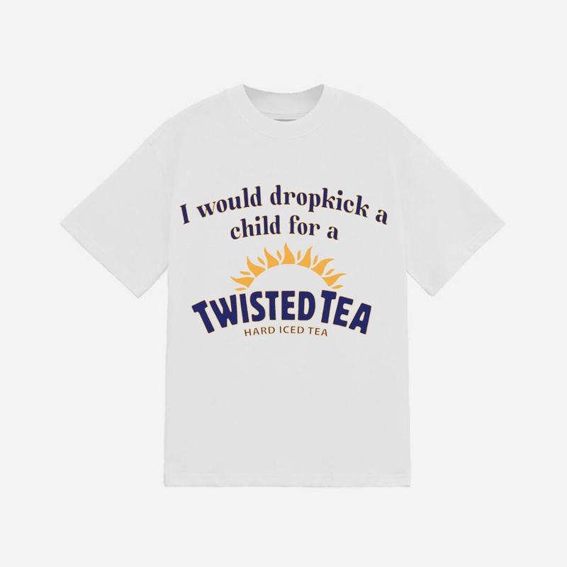 I Would Dropkick Child Twisted Tea Shirt Twisted Tea Shirt T-Shirts