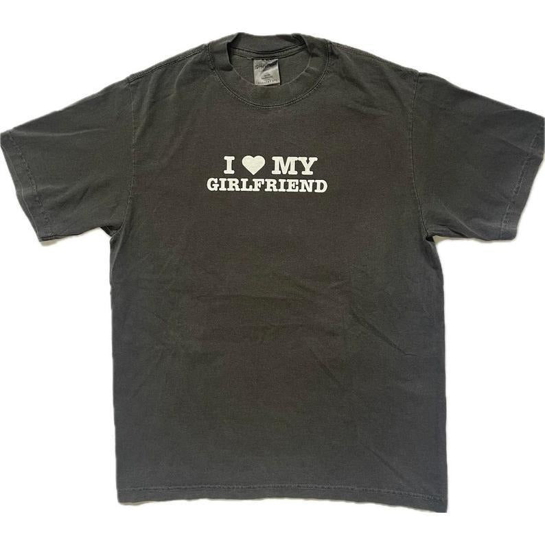 I Love My Girlfriend (NY Font) T-Shirts