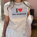 I Love W.Knd I Heart WK Him Her T-Shirts