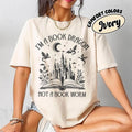 I'M Not Bookworm I'M Book Dragon Vintage Book Lover Book Nerd Shirt Reading Lover Shirt Librarian Shirt Book T-Shirts