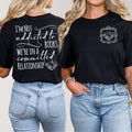 I'M Not Addicted Books We'Re Committed Relationship Reading Fantasy Romance Books Booktok T-Shirts