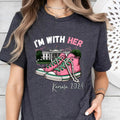 I'M Her Kamala Pink Sneakers & Pearls Kamala 2024 T-Shirts