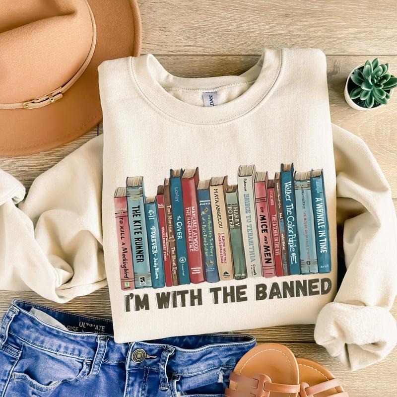 I'M Banned I'M Banned Book Lovers I'M Banned Book Lovers Librarian GJEQM T-Shirts