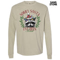I'Ve Been Feral Santa Long Sleeve Comfort Colors 'NLB' T-Shirts