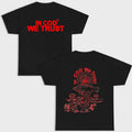 COD WE TRUST DOUBLE SIDES BLACK VERSION MENWEAR GANG SHIRT T-Shirts