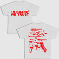 DRACO WE TRUST DOUBLE SIDE WHITE VERSION SHIRT Menswear Top T-Shirts