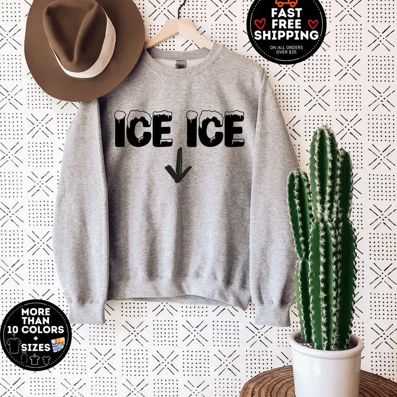 Ice Ice Baby Pregnancy Announcement New Mom Pregnancy Reveal Mom Be T-Shirts