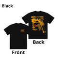Glock We Trust Double Sided Graphics Multicolor Classic 100% Cotton Menswear Tops T-Shirts