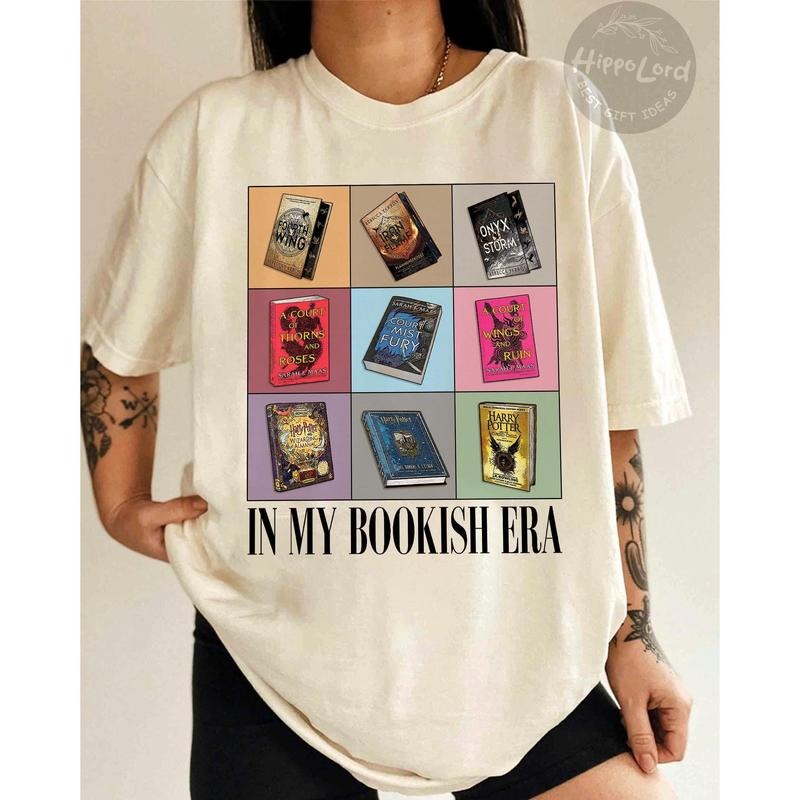My Bookish Era Shirt Favorite Books Shirt Book Tour Shirt Book Lover Shirt Book Lover T-Shirts
