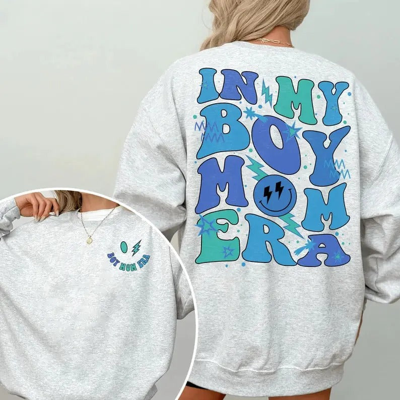 My Boy Mom Era Boy Mama Shirt Boy Mom Club Boy Mom Shirt T-Shirts