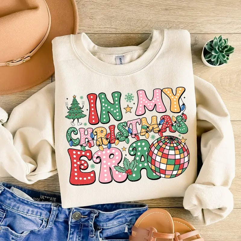 My Era Retro Shirt Doodle Dots Shirt Sublimation Merry Vintage T-Shirts