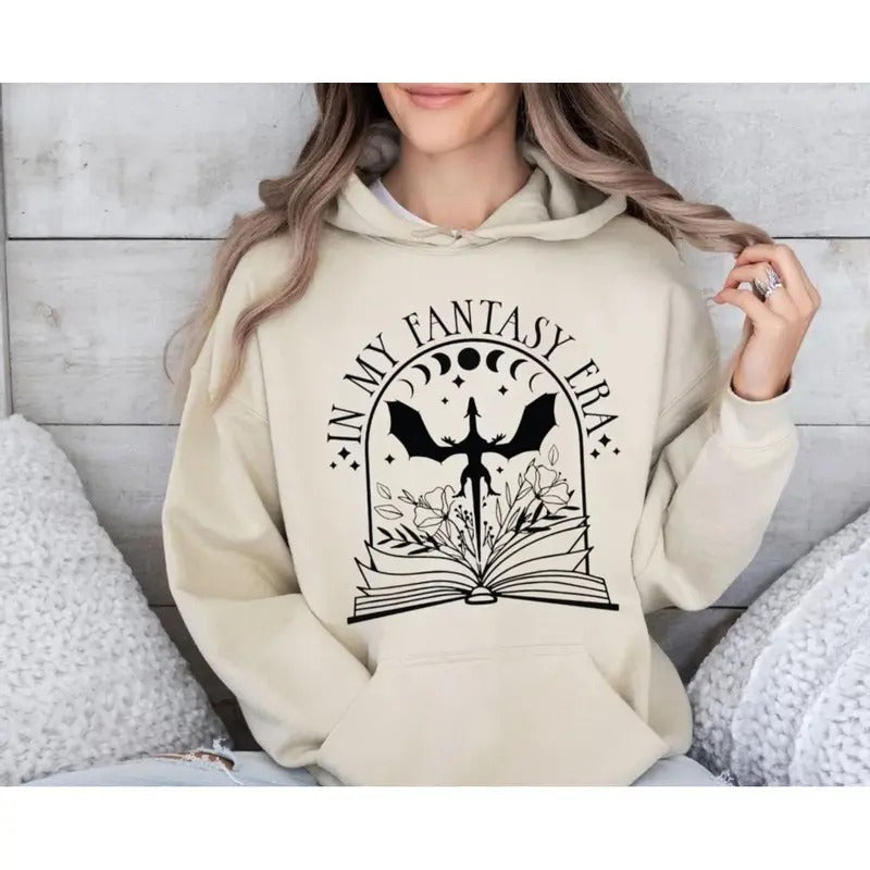 My Fantasy Era Shirt Fourth Wings Inspired Fantasy Reader Bookish Dragon Book Lover T-Shirts