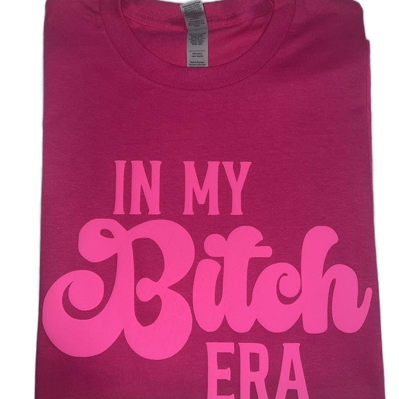 My BB ERA Casual Pink Puff Tops Womenswear Light Chic Comfortable Everyday Feminine T-Shirts