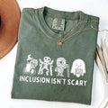 Inclusion Isn'T Scary Halloween Shirt SLP Halloween Shirt Halloween Sped Teacher Inclusion Awareness Shirt Teacher Teestyle{N002}2 T-Shirts