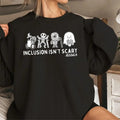 Inclusion Isn'T Sca.Ry SLP Halloween Shirt Halloween Sped Teacher Inclusion Shirtstyle{N002}2 T-Shirts