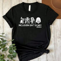 Inclusion Isn'T Sca.Ry SLP Halloween Shirt Halloween Sped Teacher Inclusion Shirt T-Shirts