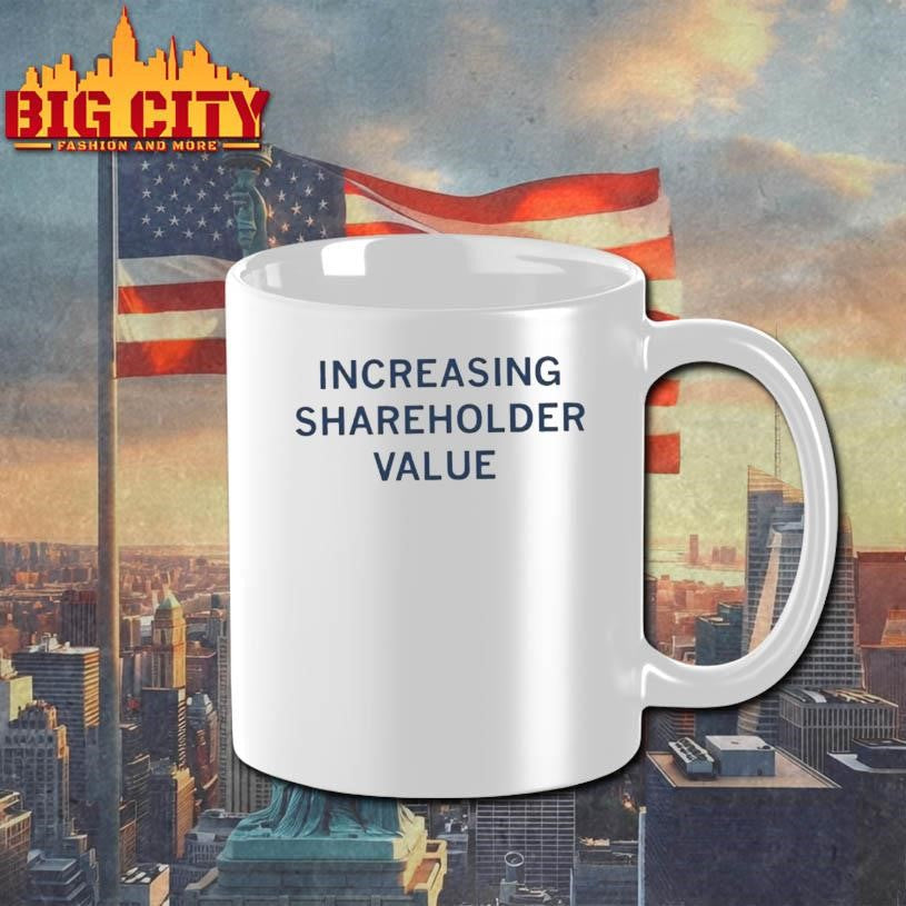 Increasing Shareholder Value Heavyweight Shirt