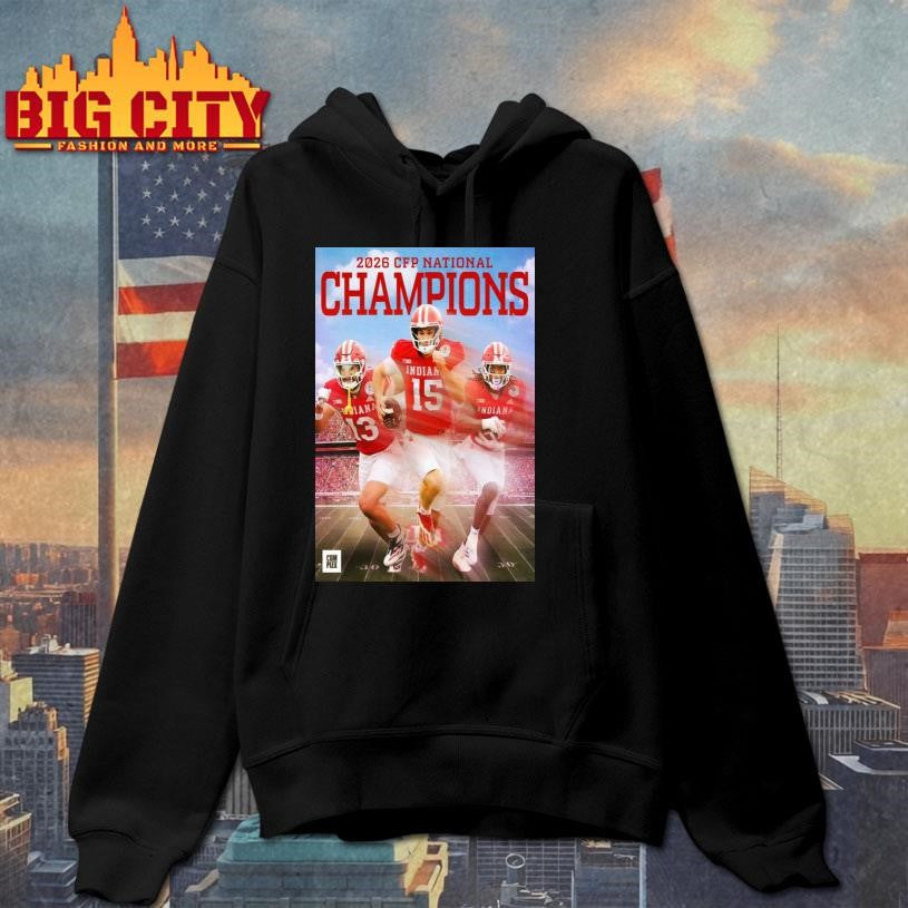 Indiana 2026 CFP National Champions Poster Shirt