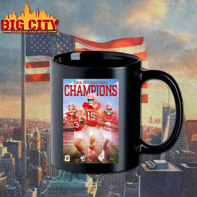 Indiana 2026 CFP National Champions Poster Shirt