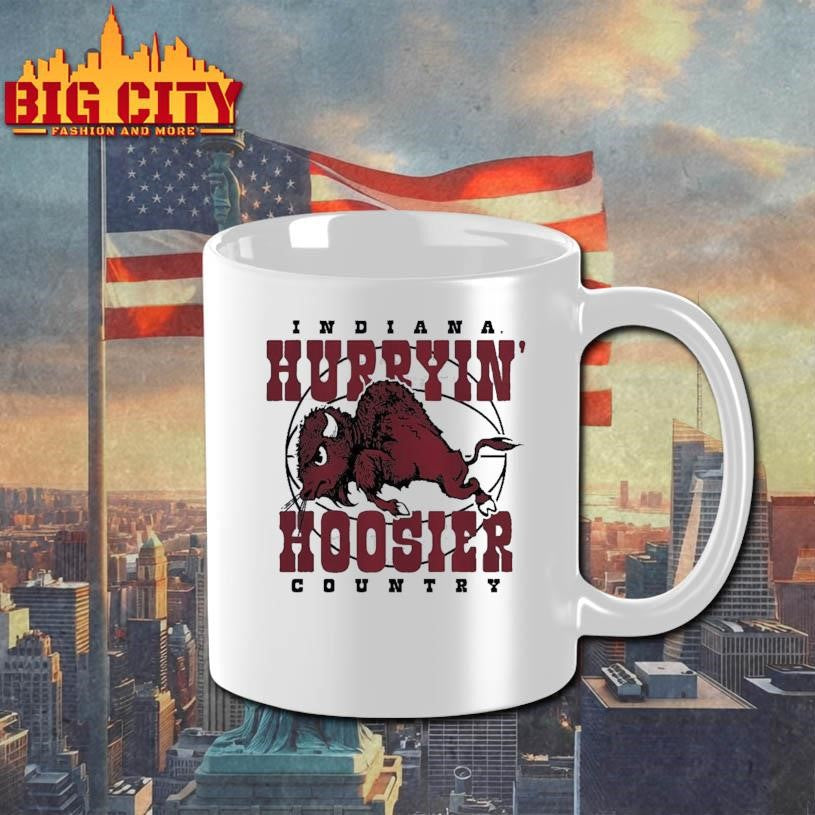 Indiana Basketball Hurryin’ Hoosier Country Shirt