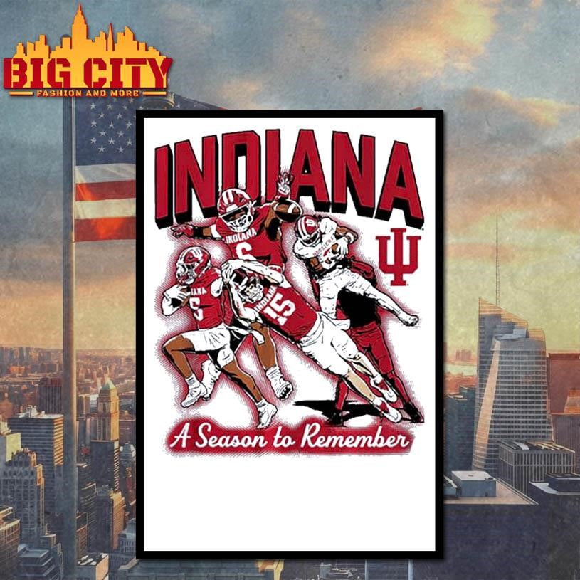 Indiana Football A Season To Remember 2026 Shirt