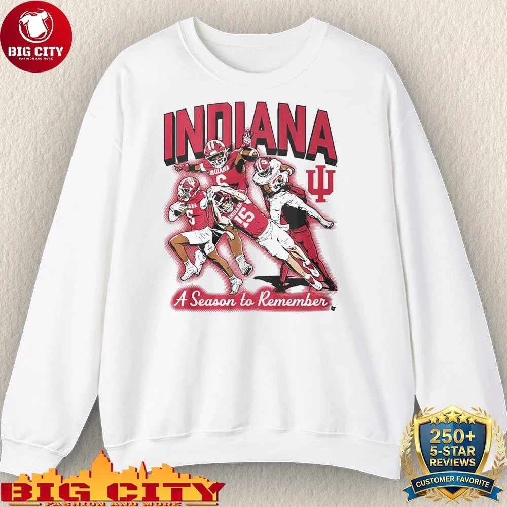 Indiana Football A Season To Remember graphic Shirt