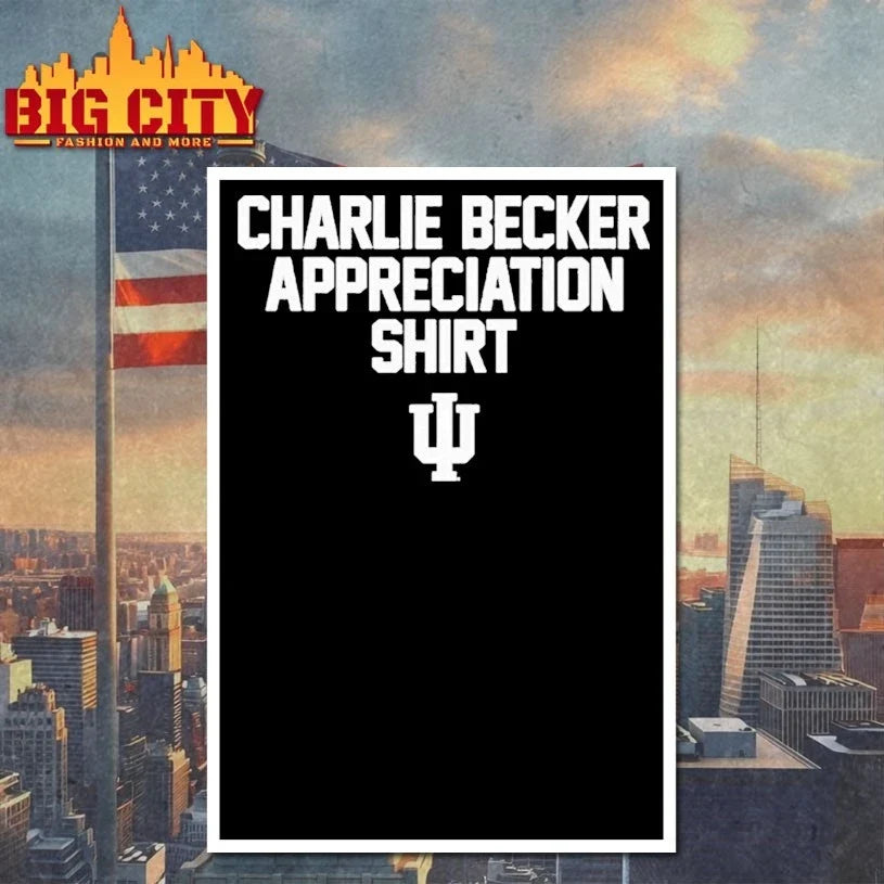 Indiana Football Charlie Becker Appreciation Shirt t-shirt