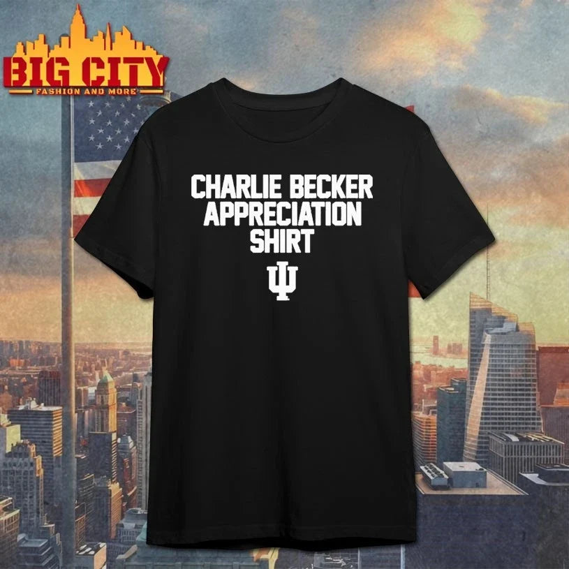 Indiana Football Charlie Becker Appreciation Shirt t-shirt