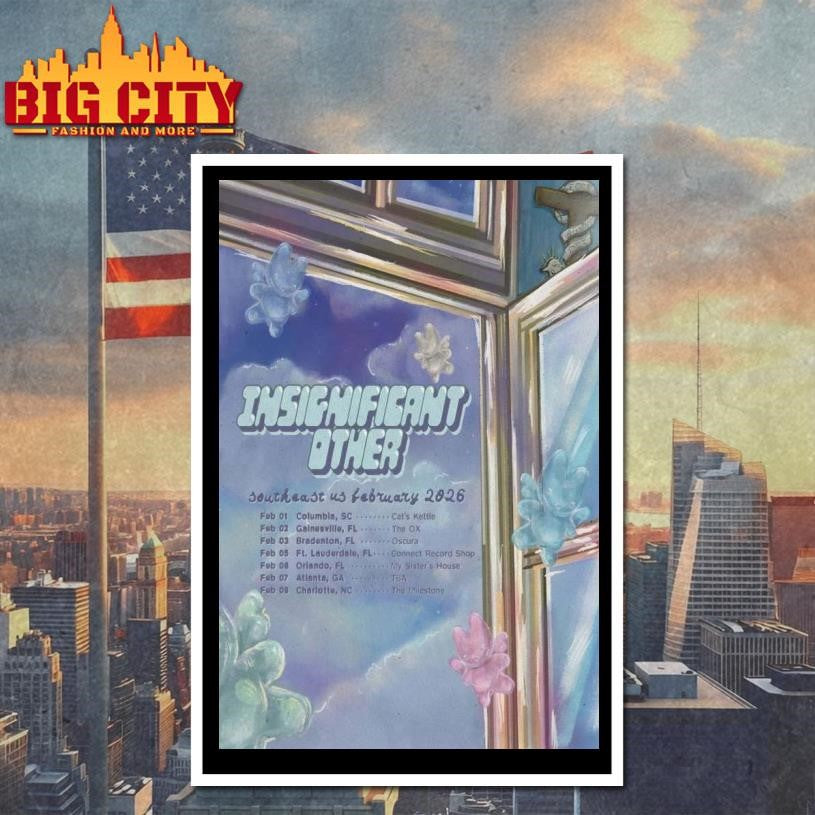 Insignificant Other Southeast US February 2026 Shows Poster Shirt