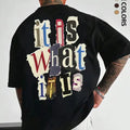 As What Is Regular Fit Casual Short Sleeve Streetwear Summer Clothes T-Shirts