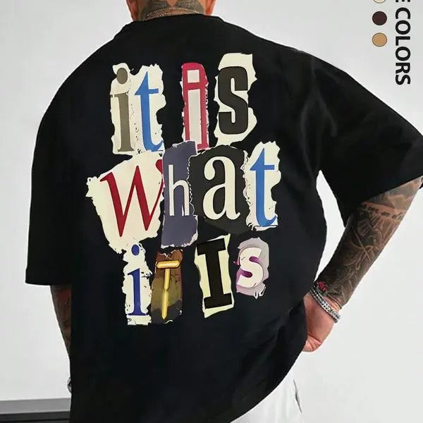 As What Is Regular Fit Casual Short Sleeve Streetwear Summer Clothes T-Shirts