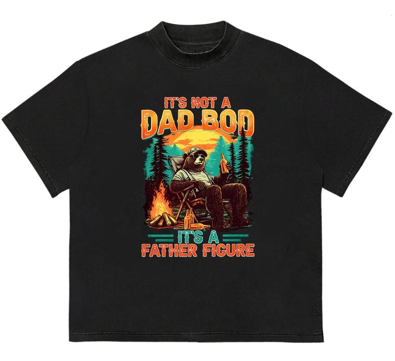 'S Not Dad Bod 'S Father Figure Farther'S Day Minimalist T-Shirts