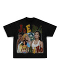 JHENE AIK099 Print Short Sleeve Top Womenswear T-Shirts