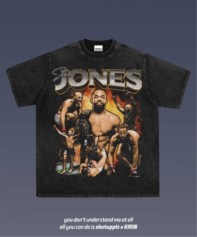 JON JONES 1.0 VINTAGE FAN T-Shirts