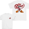 Jack Hug Dr.Pepper Skellington Halloween Double Sided Skeleton Dr Pepper Full Color Dr Pepper Halloween T-Shirts