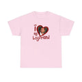 Jackman Boyfriend Shirt I Love My Boyfriend Shirt Top Womenswear T-Shirts
