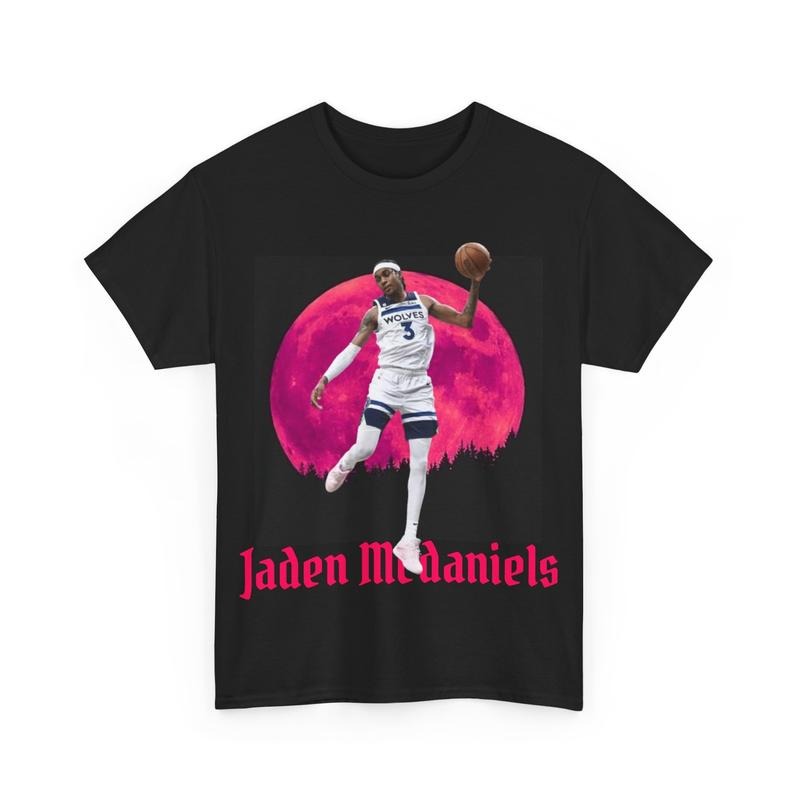 Jaden Mcdaniels Minnesota Basketball Playoffs 2025 Fan T-Shirts