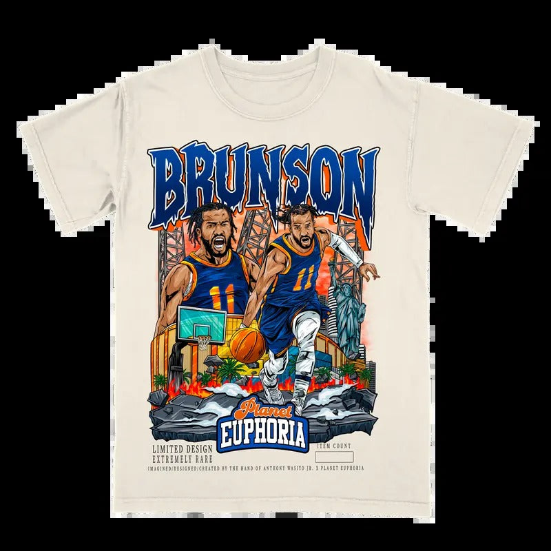 Jalen Brunson V3 Fan Casual Menswear T-Shirts