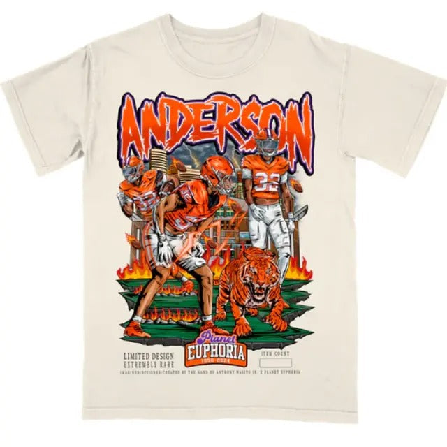 Jamal Anderson Soft Comfortable Shirt Menswear T-Shirts