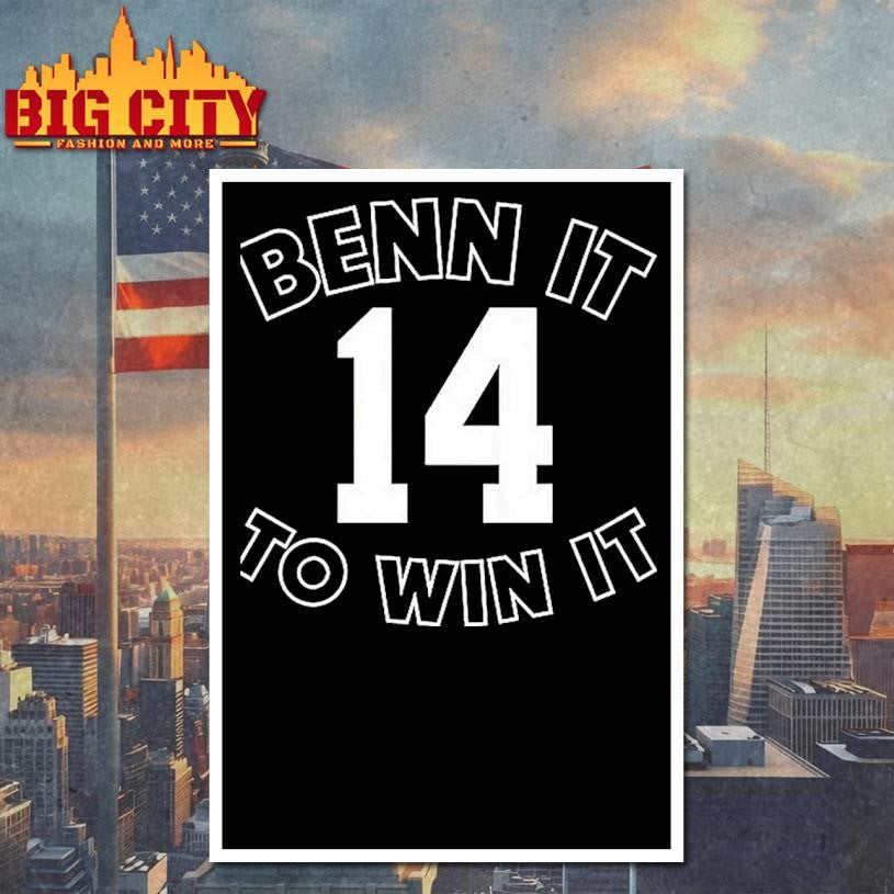Jamie Benn Dallas Stars Nhl Benn It To Win It Number 14 Shirt