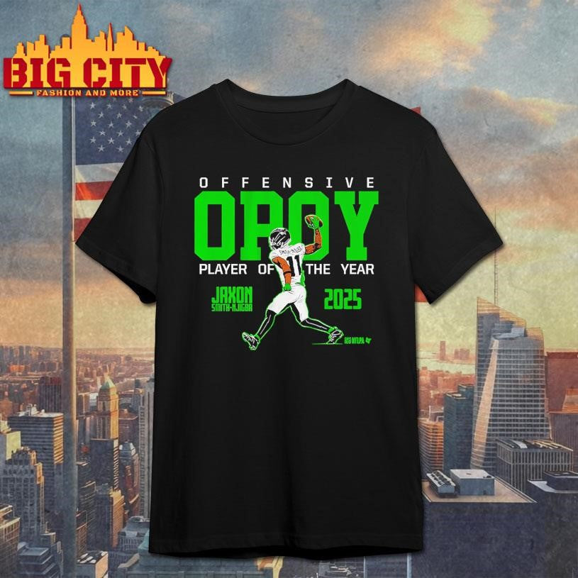 Jaxson Smith-Njigba 2025 Offensive Player of the Year Shirt