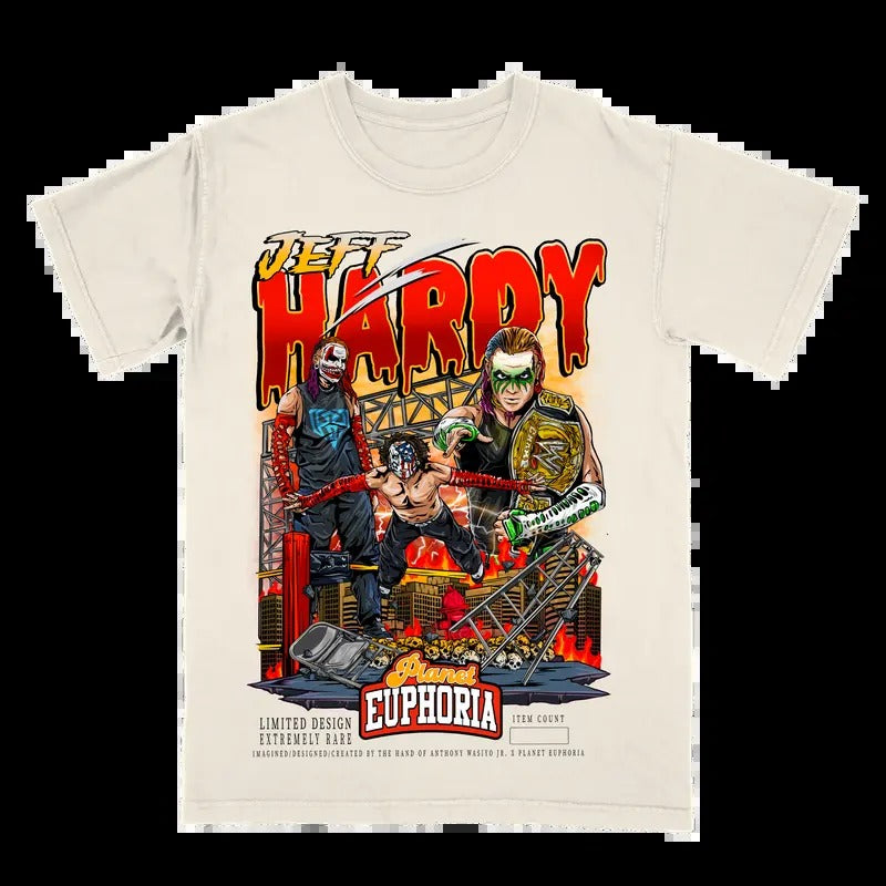 Jeff Hardy Fan Casual Menswear T-Shirts