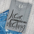 Jesus Changed My Destiny DTF Transfers THIS IS NOT SHIRT T-Shirts