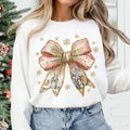 Jesus Coquette Bow Christian Cozy & Festive Winter T-Shirts