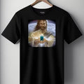 Jesus Holding Newport Funny Meme Oddly Specific Shirt Weird Shirt T-Shirts