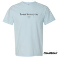 Jesus Loves You Comfort Colors 'NLB' T-Shirts