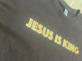 Jesus Is King Chocolate Brown T-Shirts